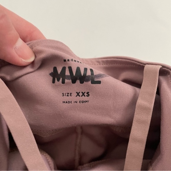 New Madewell MWL Flex Fitness Dress Mauve Shadow ND880 - Picture 6 of 10